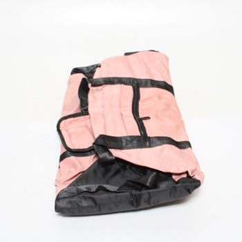 Sportovní taška černo-růžová