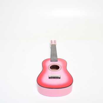 Dětská kytara Jojofuny růžová 