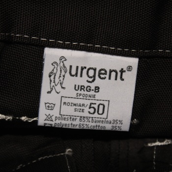 Pracovní kalhoty Urgent černé vel. 50