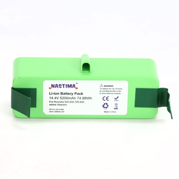 Náhradní baterie NASTIMA, 5200 mAh