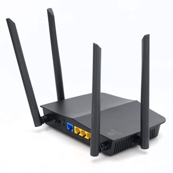 WLAN černý router WiFi OUBO 
