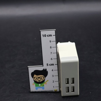 Nabíjecí adaptér Vtop UCD8D bílý 4x USB