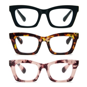KoKoBin 3 Pack brýle na čtení Dámské brýle na čtení proti…