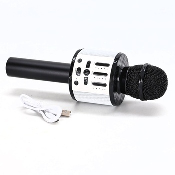 Karaoke čierny mikrofón MicQutr