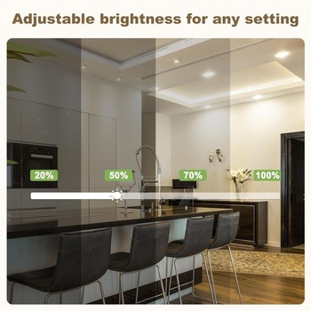DiCUNO GU10 stmievateľná žiarovka, 4,2W LED ekvivalentná 40W halogénovej lampe, neutrálna biela 4000K,