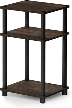 Odkladací stolík Furinno hnedý