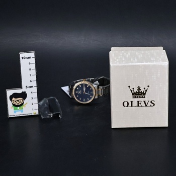 Dámske elegantné hodinky OLEVS strieborné