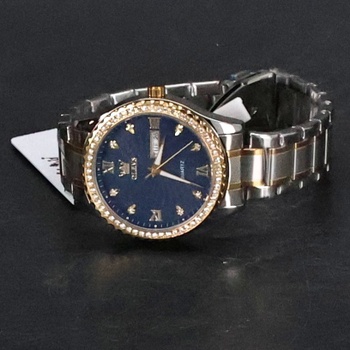 Dámské elegantní hodinky OLEVS stříbrné