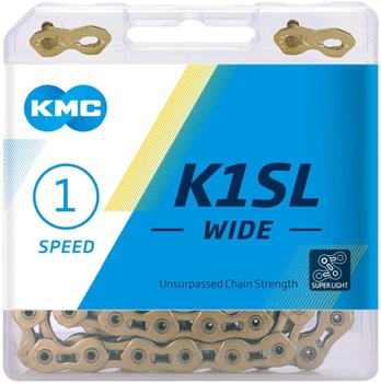 Řetěz KMC K1SL zlatý 100 článků