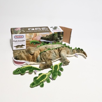 Plyšová hračka Prextex krokodýl