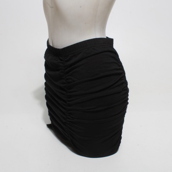 Dámska mini sukňa GORGLITTER čierna veľ. 32