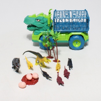 Auto TEMI s dinosaury plastové