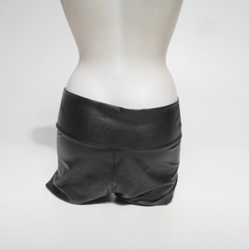 Černé dámské kalhoty z elastanu