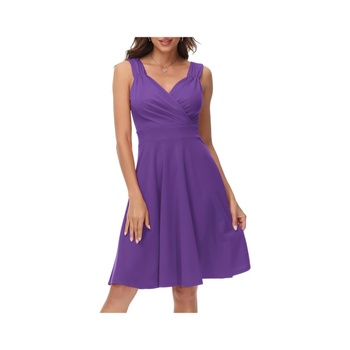 Elegantní šaty Grace Karin fialové vel.M