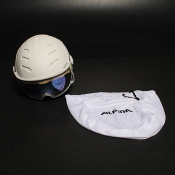 Helma s brýlemi Alpina Jump II AMW3-1 