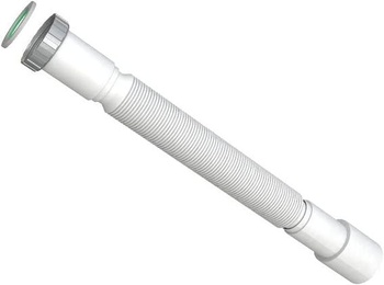 Jolly odpadní trubka pro kuchyňský dřez 1'' 1'' 1/4 1'' 1/2 vývod 32 40 mm flexibilní s kovovým