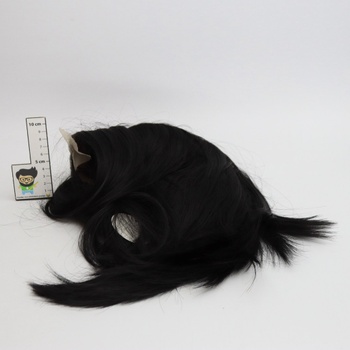 Dámská paruka Porsmeer černá 38 cm