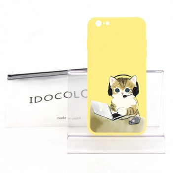 Pouzdro Idocolors pro iPhone 6/6s žluté