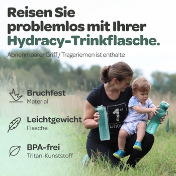 Outdoor plastová fľaša Hydracy