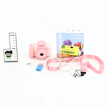 Dětský fotoaparát AONISE XJ růžový 