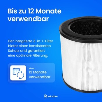 Filter Wkstore 3 v 1 pre čističky vzduchu