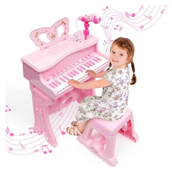 Detský klavír NUkied, ružový