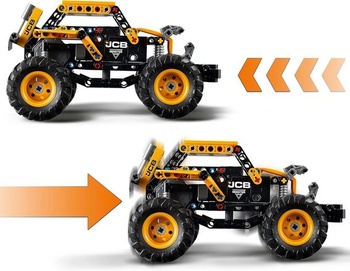 LEGO Technic Monster Jam DIGatron, stavebnice pro děti, model monster trucku, kreativní dárek pro