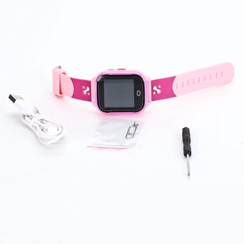 Dětské chytré hodinky FRLONE K21Y, růžové