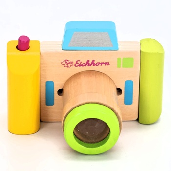 Fotoaparát a kaleidoskop drevený Eichhorn