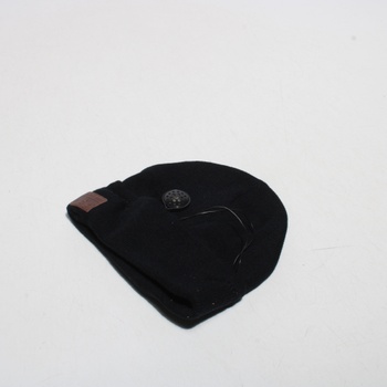 Bluetooth čepice s LED světlem QKTYB, černá