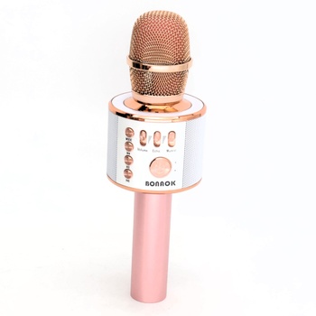 Mikrofon BONAOK Barva růžovo zlatá