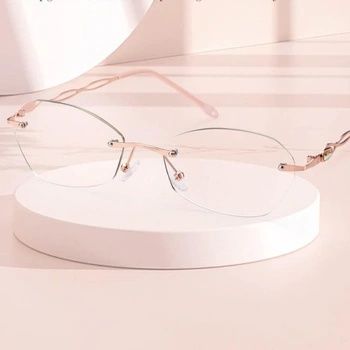 Bezrámečkové brýle na čtení LUFF +1 dioptrie