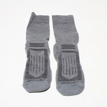 Vlněné ponožky šedé Icebreaker IBND09