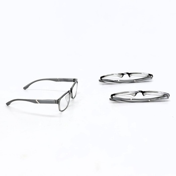 3 páry brýlí na čtení MMOWW unisex