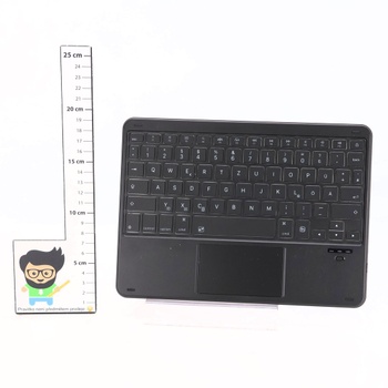Bezdrátová klávesnice Emetok pro iPad Černá