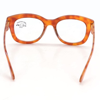 Brýle na čtení Doovic oranžové + 2.50