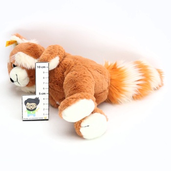 Plyšová hračka Steiff 075537 červená panda 