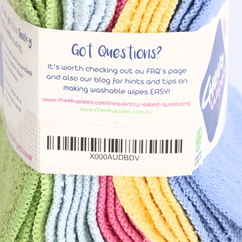 Barevné ručníky z bavlny ‎Cheeky Wipes 
