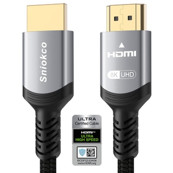 Certifikovaný kábel HDMI2,1 Sniokco ‎SN-8KHD