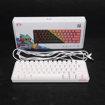 Mechanická klávesnica XINMENG biela