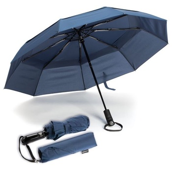 Vetruodolný cestovný dáždnik Ergonauts s ventiláciou a…