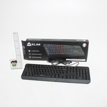 Herní klávesnice KLIM Chroma Tastatur EB