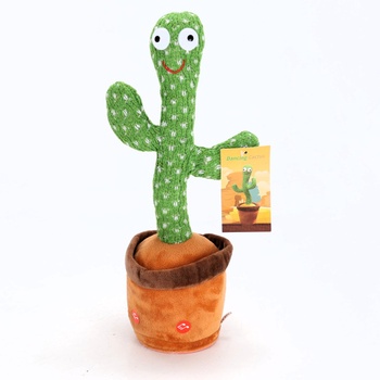 Tančící plyšová hračka MIAODAM kaktus