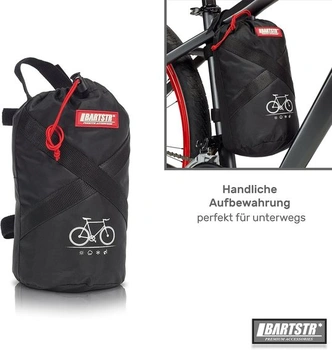 BARTSTR Vodeodolný kryt na bicykel, Vodeodolná garáž na bicykel Vyrobené z odolného materiálu, Extra