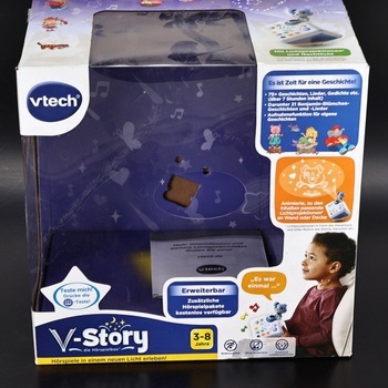 Detský hudobný projektor Vtech V-Story modrý