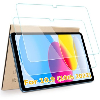 Hianjoo 2dílná fólie z tvrzeného skla kompatibilní s iPadem 10 (10,9 palce, model 2022, 10.