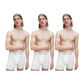 Luxusní bílé boxerky Calvin Klein 000NB1770A