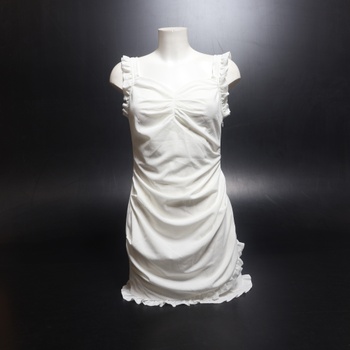 Dámské šaty YBENLOVER bílé vel. L
