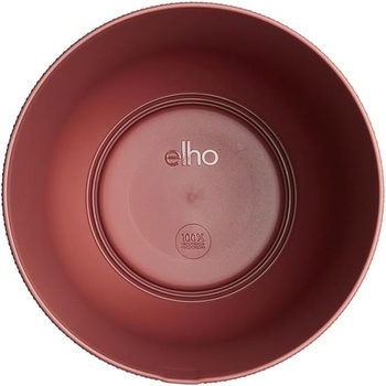Elho Jazz – 19 cm okrúhly kvetináč, vnútorný kvetináč, 100% recyklovaný plast, jedinečná štruktúra,