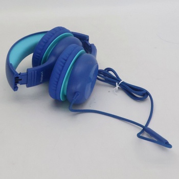 Kabelová sluchátka Nabevi BH100-blue